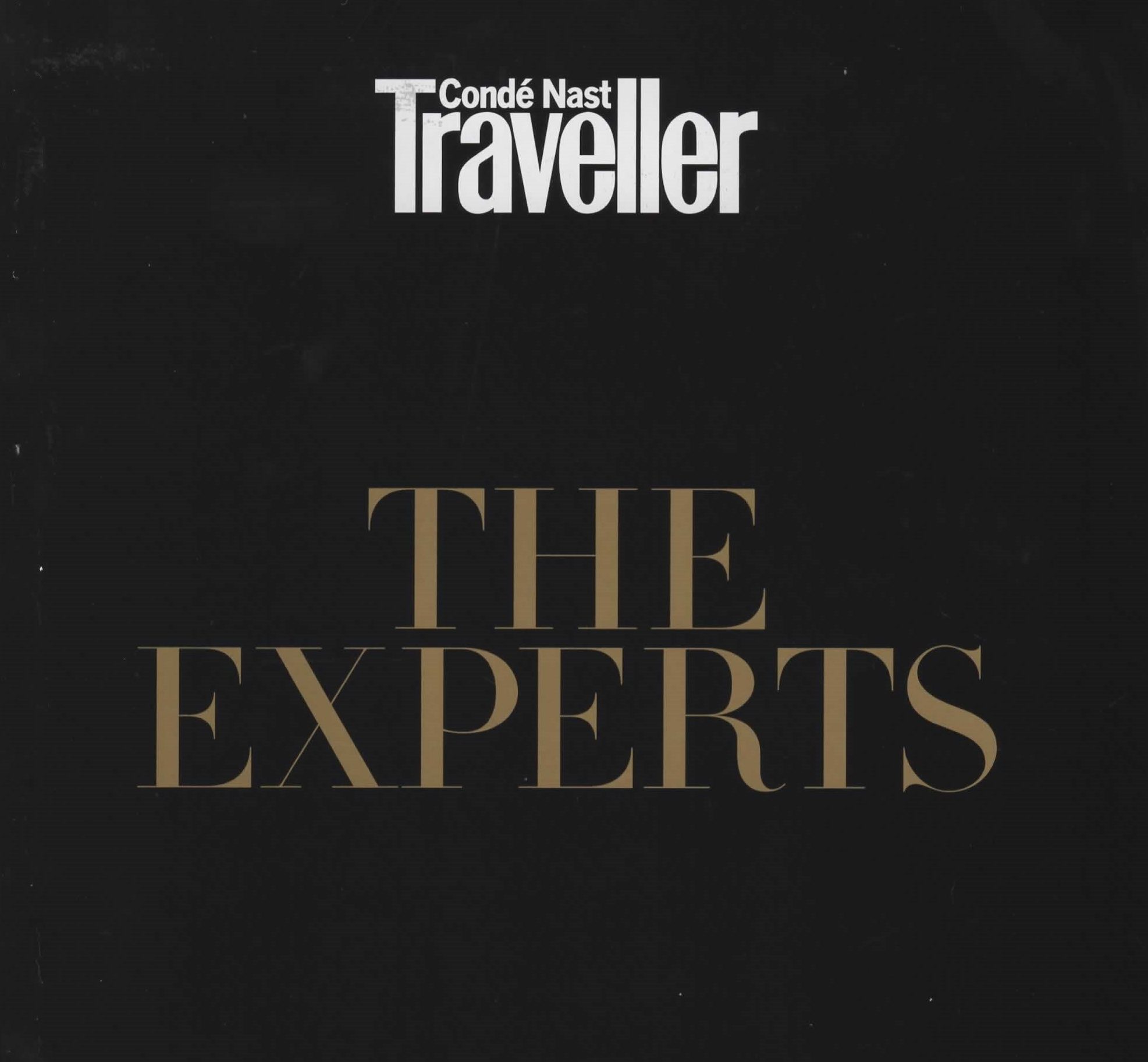 conde nast travel experts