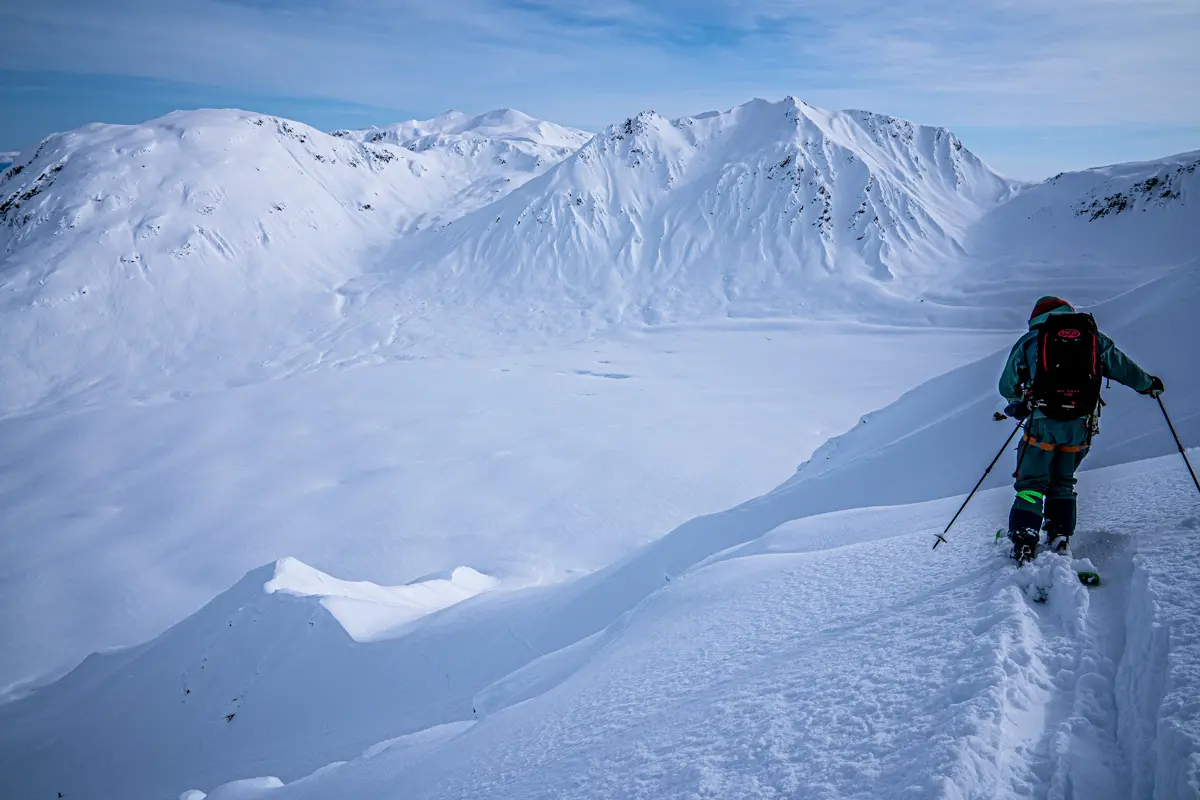 Heli Skiing in Alaska